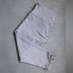 Lululemon crop with ruffle